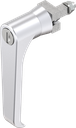 L-handle keyed different, Zinc die chrome-plated