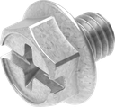 Locking screw M5 x 6, Steel zinc-plated