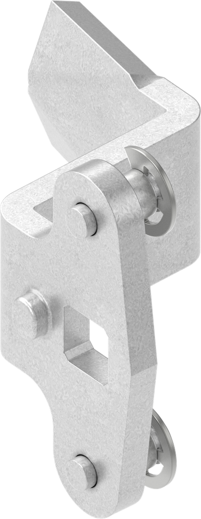 3-point cam, Steel zinc-plated