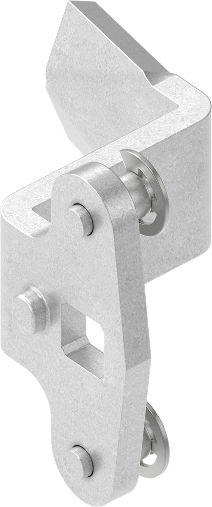 3-point cam, Steel zinc-plated