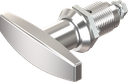 T-handle quarter turn, non-keyed, Zinc die chrome-plated