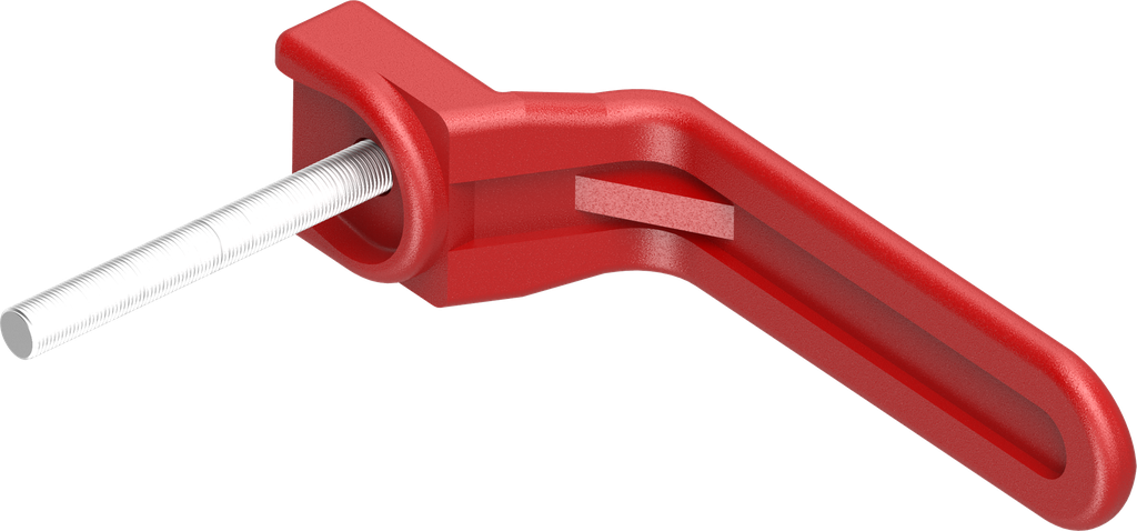 Inside handle, Polyamide red