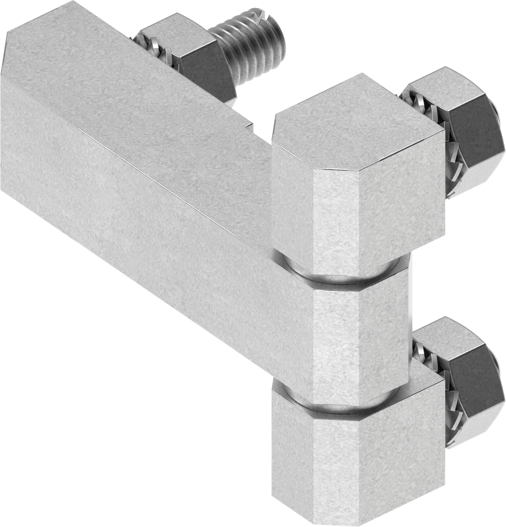 180° Hinge, Steel zinc-plated