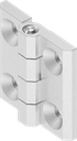 180° Hinge, Stainless steel AISI 316 polished