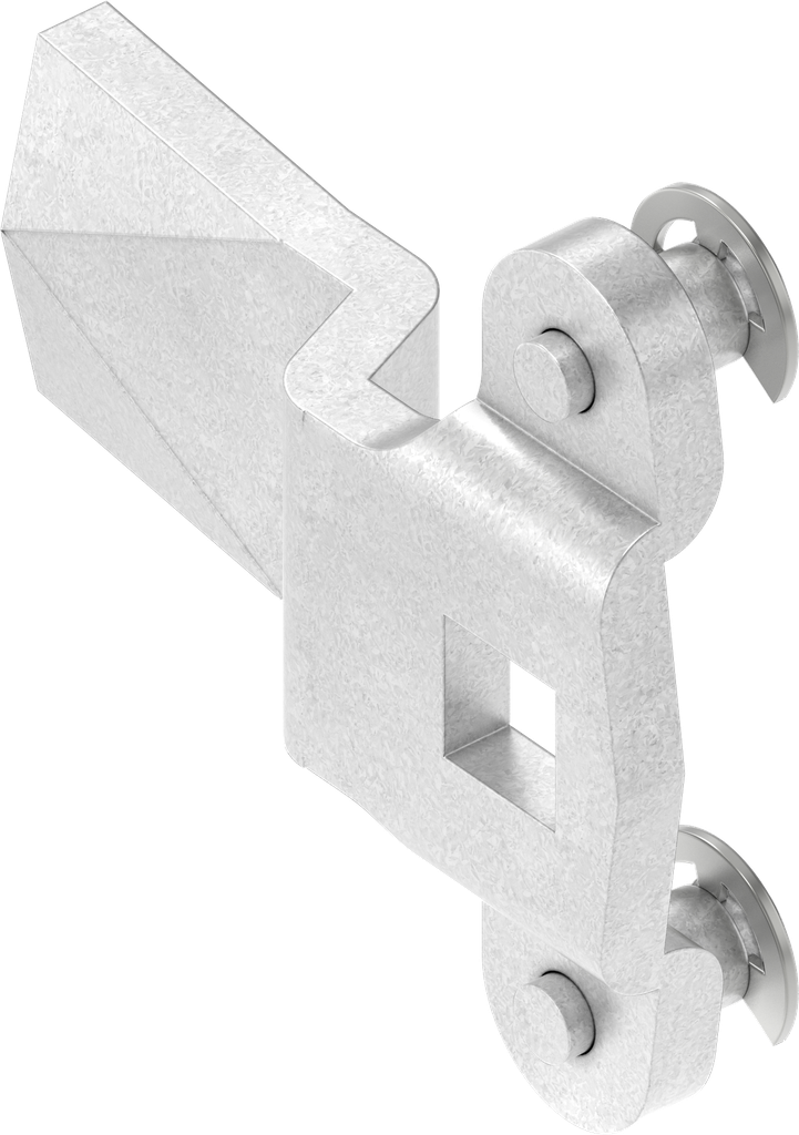 3-point cam, Steel zinc-plated