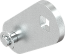 Rod control for multi-point locking, Steel zinc-plated