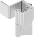 90° Concealed hinge, Stainless steel AISI 304